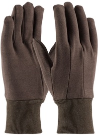 RADNOR™ Brown Cotton/Polyester General Purpose Gloves Knit Wrist