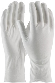 RADNOR™ Large White  Medium Weight Cotton Inspection Gloves With Unhemmed Cuff RADNOR™ Large White  Medium Weight Cotton Inspection Gloves With Unhemmed Cuff