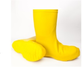 RADNOR™ 3X  Yellow 12" Latex Overboots