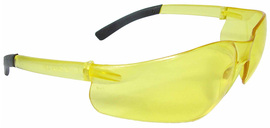 Radians Rad-Atac™ Frameless Amber Safety Glasses With Amber Polycarbonate Hard Coat Lens