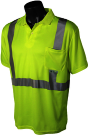 Radians Medium Hi-Viz Green RADWEAR® Birdseye™ Max-Dri™ Moisture Wicking Polyester Mesh T-Shirt