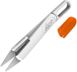 Safety Products Global 5.68 X 0.72 X 0.48 White/Orange Nylon And Ceramic Slice® Scissors