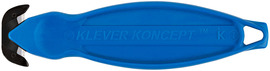 Safety Products Global 5.75 X 1.5 X 0.375 Blue Plastic And Carbon Steel Klever® Safety Cutter