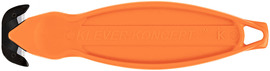 Safety Products Global 5.75 X 1.5 X 0.375 Orange Plastic And Carbon Steel Klever® Safety Cutter