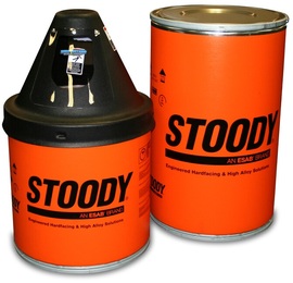 1/8" Stoody® 100HD Self Shielded Metal Core Hard Face Alloy Steel Tubular Welding Wire 210 lb 1/8" Stoody® 100HD Self Shielded Metal Core Hard Face Alloy Steel Tubular Welding Wire 210 lb