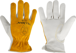 Tillman® Large Brown And White Cowhide Unlined Drivers Gloves Tillman® Large Brown And White Cowhide Unlined Drivers Gloves