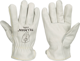 Tillman® Large White Cowhide Unlined Drivers Gloves Tillman® Large White Cowhide Unlined Drivers Gloves