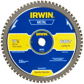 IRWIN® 7 1/4" 68 Teeth Carbide Tipped Circular Saw Blade IRWIN® 7 1/4" 68 Teeth Carbide Tipped Circular Saw Blade