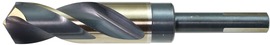 WALTER Drillco Nitro™ Series 1000N 9/16" X 6" X 1/2" 3-Flat Shank Black & Gold Coated S&D Drill Bit WALTER Drillco Nitro™ Series 1000N 9/16" X 6" X 1/2" 3-Flat Shank Black & Gold Coated S&D Drill Bit