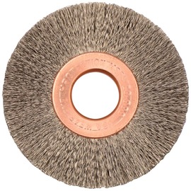 Weiler® 2" X 1/2" Steel Crimped Wire Small Diameter Wheel Brush Weiler® 2" X 1/2" Steel Crimped Wire Small Diameter Wheel Brush