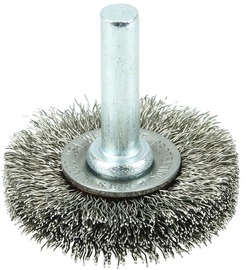 Weiler® 1-1/2" X 1/4" Stainless Steel Crimped Wire Radial Wheel Brush Weiler® 1-1/2" X 1/4" Stainless Steel Crimped Wire Radial Wheel Brush