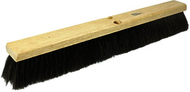 Weiler® 60" Wood Floor Sweep Broom And 3" Trim Horsehair Fill