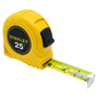 Stanley® 1" X 25' Yellow Tape Measure With Corrosion-Resistant End Hook Stanley® 1" X 25' Yellow Tape Measure With Corrosion-Resistant End Hook