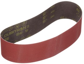 3M™ 1" W X 9.438" L Cubitron™ ll 984F  36+ Grit Precision Shaped Ceramic Cloth Belt