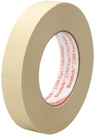 3M™ 0.23" X 60.14 yd Tan Crepe Paper Tapes