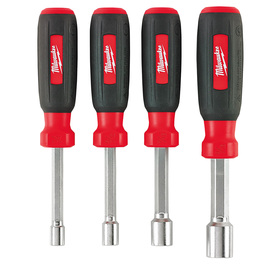 Milwaukee® 6" Black/Red/Silver Nut Driver Set