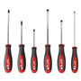 Milwaukee® 3" - 6" Black/Red/Silver Screwdriver Set