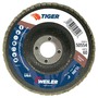 Weiler® Tiger® 4" X 5/8" 60 Grit Type 29 Flap Disc