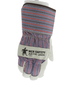 MCR Safety® X-Large Tan, Blue And Red Artic Jack® Grain Pigskin Thermosock® Lined Cold Weather Gloves