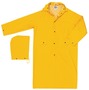 MCR Safety X-Large Yellow 49" Classic .35 mm PVC And Polyester Coat