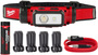 Milwaukee® Black And Red REDLITHIUM™ USB Hard Hat Headlamp