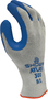 SHOWA™ Size 8 ATLAS® 10 Gauge Rubber Palm Coated Work Gloves With Polyester/Cotton Liner And Knit Wrist Cuff SHOWA™ Size 8 ATLAS® 10 Gauge Rubber Palm Coated Work Gloves With Polyester/Cotton Liner And Knit Wrist Cuff