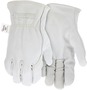 MCR Safety Large Beige Cowhide Unlined Drivers Gloves