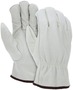 MCR Safety Large Beige Cowhide Unlined Drivers Gloves