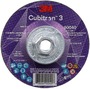 3M™ 4 1/2" X .045" X 5/8" - 11 Cubitron™ 3 36+ Grit Ceramic Grain Type 27 Depressed Center Cut Off Wheel