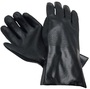 MCR Safety Large Black PlyFlex PVC Chemical Resistant Gloves