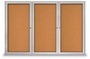 Accuform Signs® 48" X 72" X 2" Cork/Aluminum/Acrylic Enclosed Cork Board Accuform Signs® 48" X 72" X 2" Cork/Aluminum/Acrylic Enclosed Cork Board