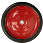 Anthony Welded Products Replacement Truck Wheel With Solid Rubber Wheels