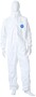 DuPont™ Medium White Tyvek® 400 5.9 mil Chemical Protective Coveralls (With Respirator Fitting Hood, Elastic Wrists And Ankles)