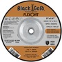 FlexOVit® 9" X 1/4" X 5/8" - 11" Black Gold® 20 Grit Zirconia Alumina Type 27 Spin-On Depressed Center Grinding Wheel FlexOVit® 9" X 1/4" X 5/8" - 11" Black Gold® 20 Grit Zirconia Alumina Type 27 Spin-On Depressed Center Grinding Wheel