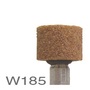 FlexOVit® 1/2" X 1/2" X 1/4" W185 WA60RV Grit HIGH PERFORMANCE™ Aluminum Oxide Mounted Point