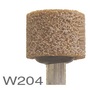 FlexOVit® 3/4" X 3/4" X 1/4" W204 WA60RV Grit HIGH PERFORMANCE™ Aluminum Oxide Mounted Point