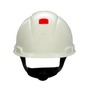 3M™ White SecureFit™ HDPE Cap Style Hard Hat With 4 Point Ratchet Suspension 3M™ White SecureFit™ HDPE Cap Style Hard Hat With 4 Point Ratchet Suspension