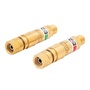 Harris® FlashGuard® Model 88-26 FBT (R&L) Fuel Gas And Oxygen Flashback Arrestor Set Harris® FlashGuard® Model 88-26 FBT (R&L) Fuel Gas And Oxygen Flashback Arrestor Set