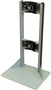 Justrite® Steel Floor Mount 1 Cylinder Stand With Brackets