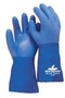 MCR Safety X-Large Blue PlyFlex PVC Chemical Resistant Gloves