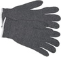 Memphis Glove Gray Large Cotton/Polyester General Purpose Gloves With Knit Wrist Cuff