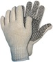 Memphis Glove Natural Small Cotton/Polyester General Purpose Gloves With Knit Wrist Cuff