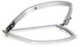 MSA Silver Heavy Duty Anodized Aluminum V-Gard® Hard Hat Frame MSA Silver Heavy Duty Anodized Aluminum V-Gard® Hard Hat Frame