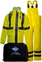 National Safety Apparel® Medium Hi-Viz Yellow 30" Arc H2O™ Cotton And Polyurethane Suit