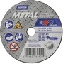 Norton® 3" X .035" X 3/8" Metal 60 Grit Aluminum Oxide Type 01/41 Cut Off Wheels