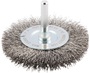 Norton® 3" X 1/4" Steel/Carbon Crimped Mini Wheel Brush Norton® 3" X 1/4" Steel/Carbon Crimped Mini Wheel Brush
