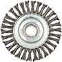 Norton® 4" X 5/8" - 11" Gemini Carbon Steel Stringer Bead Twist Wheel Brush Norton® 4" X 5/8" - 11" Gemini Carbon Steel Stringer Bead Twist Wheel Brush