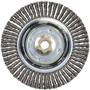 Norton® 6" Coarse BlueFire Heavy-Duty Wheel Brush