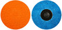 Norton® 3" 80 Grit Coarse Blaze Fiber Disc