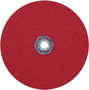 Norton® 7" 24 Grit Extra Coarse Red Heat Fiber Disc